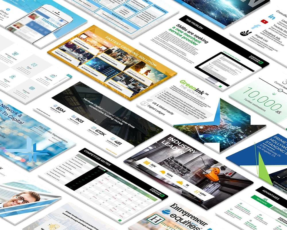 GCN-EMP-Investor-Pitch-Deck-Design-Solutions-USA-Global-for-Entrepreneurs-Presenting-Online-or-Live- EMP Video Production Video Editing Video Marketing Services for Investors and Entrepreneurs